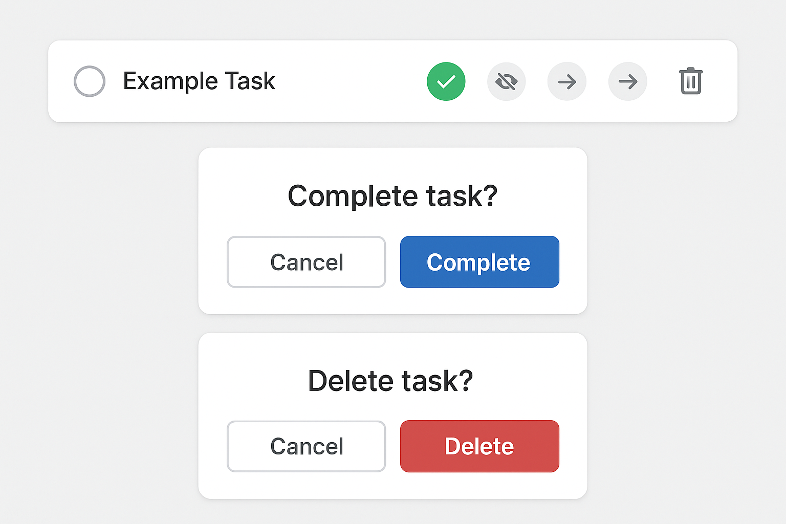 Task Lifecycle Controls
