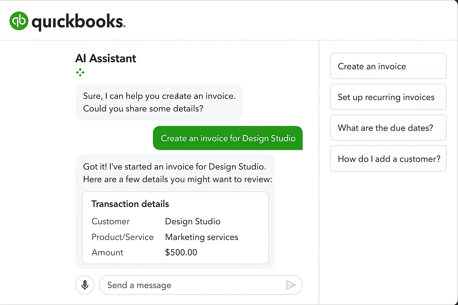 Ai Assistant Interface